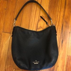 Kate Spade Black leather shoulder bag